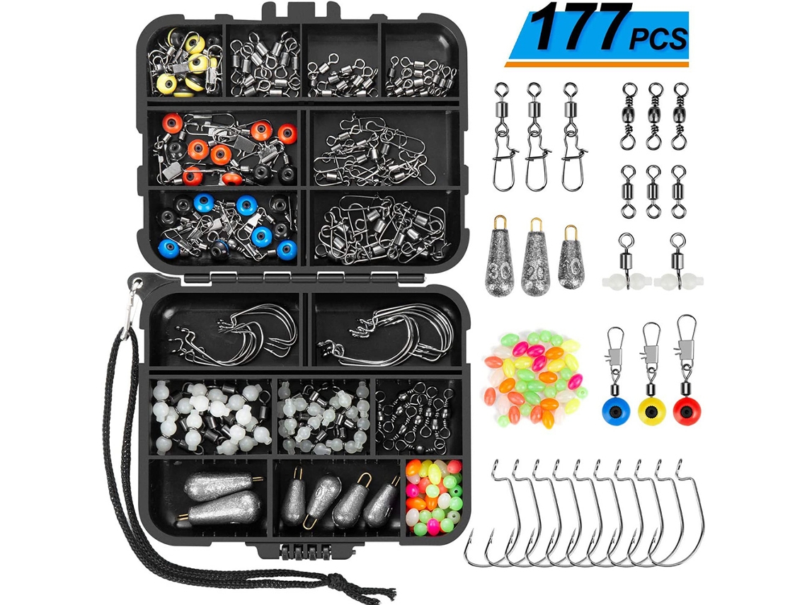 Kit De Acessórios De Pesca 177 Peças Yue Xing Hui