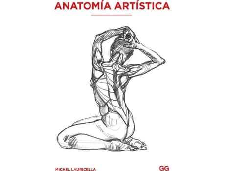 Livro Anatomía Artística de Michel Lauricella