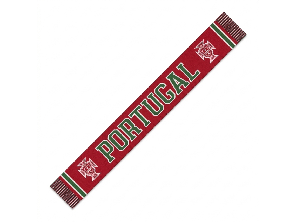 Cachecol Portugal Fpf Cacfpf39 Vermelho + Verde + Branco