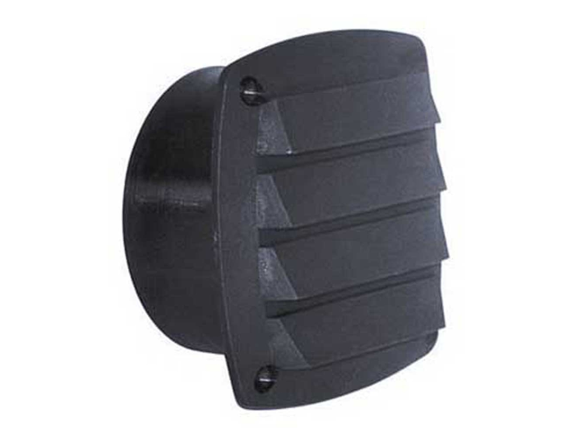 Grelha de Ventilação Nylon Preto 100 Mmplastimo