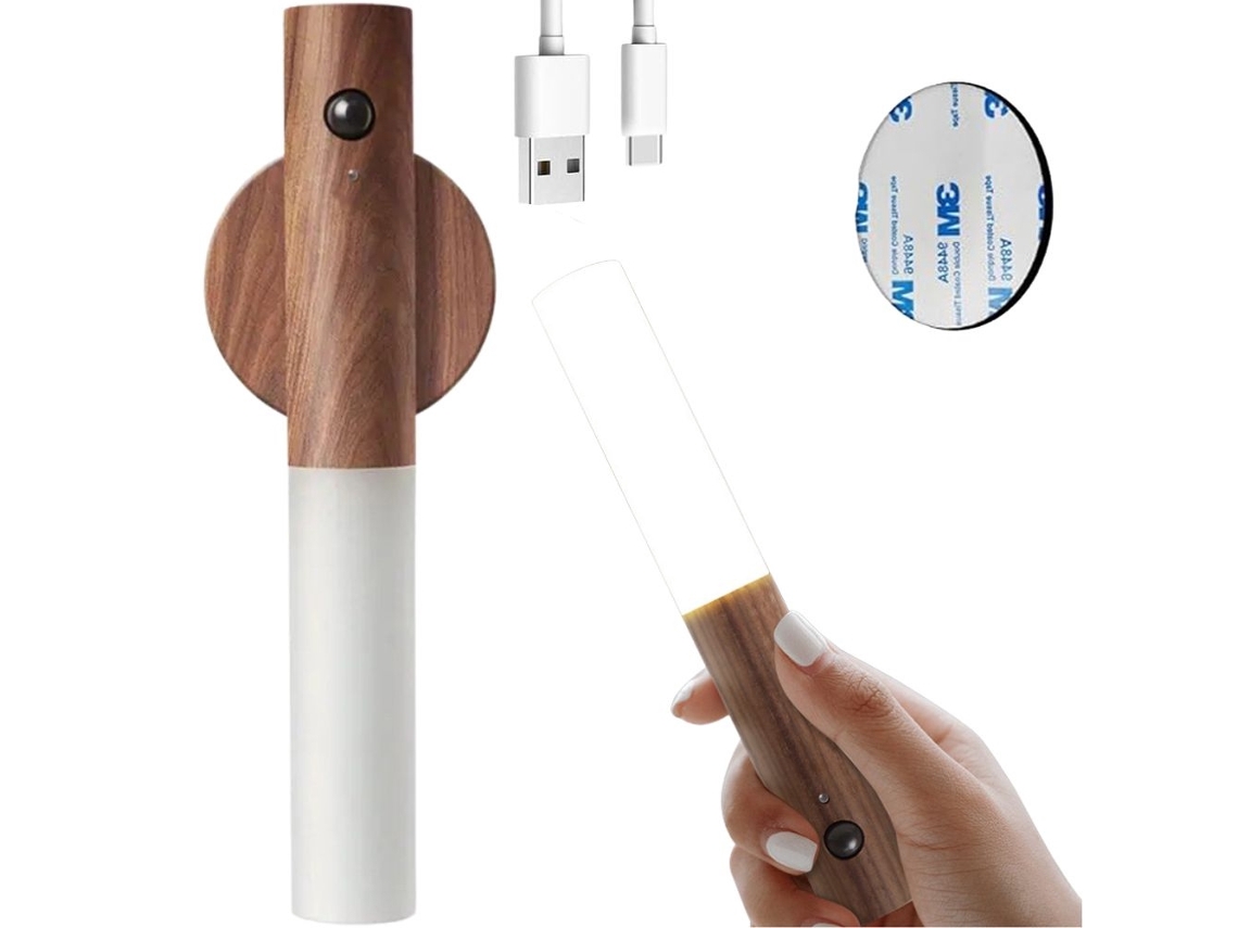 Luminária De Parede Led, Sensor De Movimento, Para Quarto, Corredor, Escadas, Sala Ou Casa De Banho