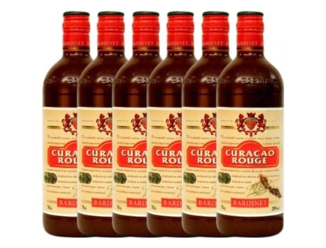 Licor BARDINET Bardinet Curaçao Rouge (0.7 L - 6 unidades)