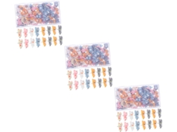 150 Unidades De Tachinhas Push Cat Para Quadros Avisos E Paredes,