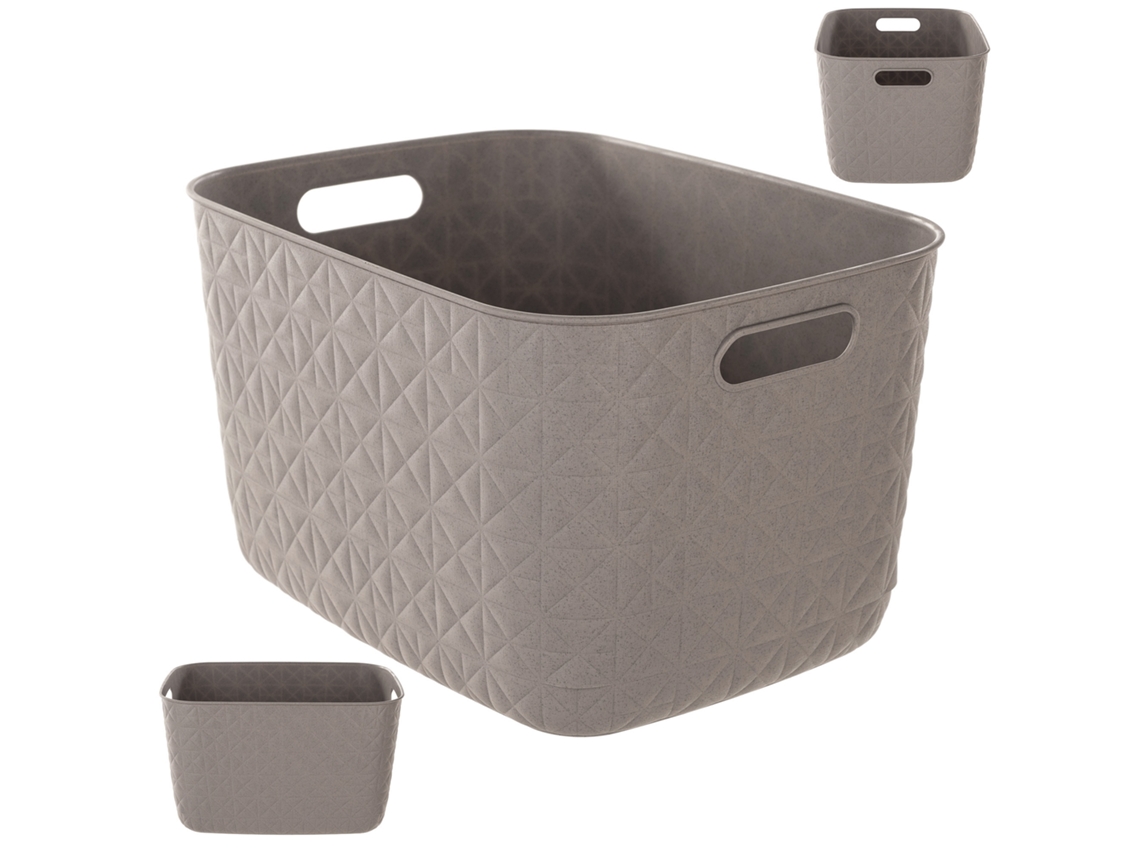 Caja Contenedor Cesta Organizador Curver Softex Caja Organización 19l Kadax