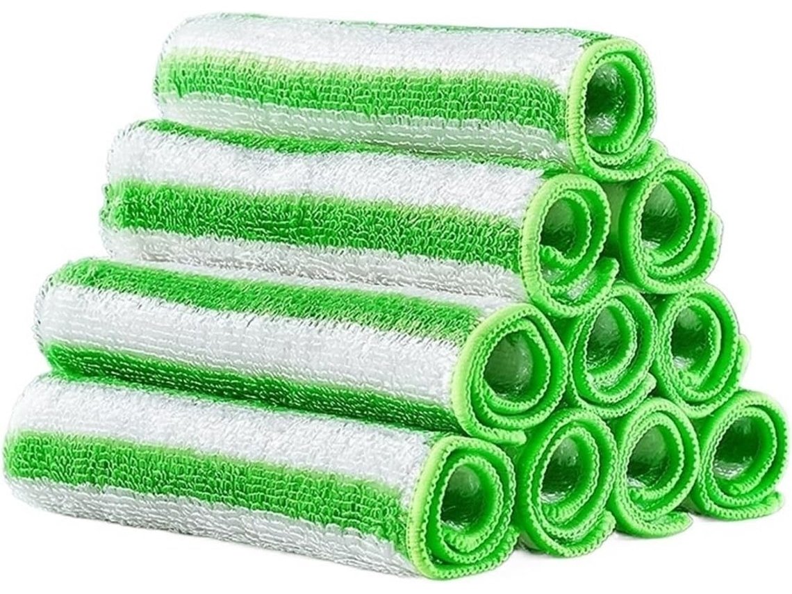 Toalha De Cozinha Fibra Bambu Com Cordão, Fácil Secar, Tecido Grosso,