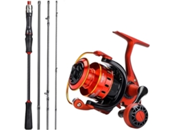 2,1 M 1,8 Vara Pesca Fibra Carbono Iniciantes Experientes