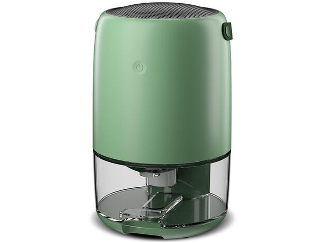 Desumidificador Elétrico Silencioso 270ml/dia Tanque 1100ml Drenagem Contínua 5m² com Marca
