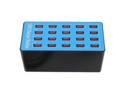 Aetheria estação de Carregamento Usb Hub de Parede 20 Portas 100w com Carregamento Rápido e Proteções Múltiplas