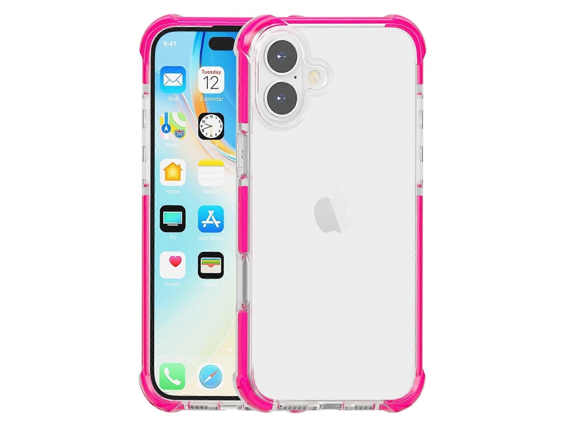 Capa Transparente Para Celular Iphone 16 Tputpepc
