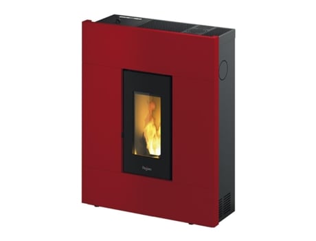 Corredor de Fogão a Pellet 8 KW Planeta Huerto Antracita
