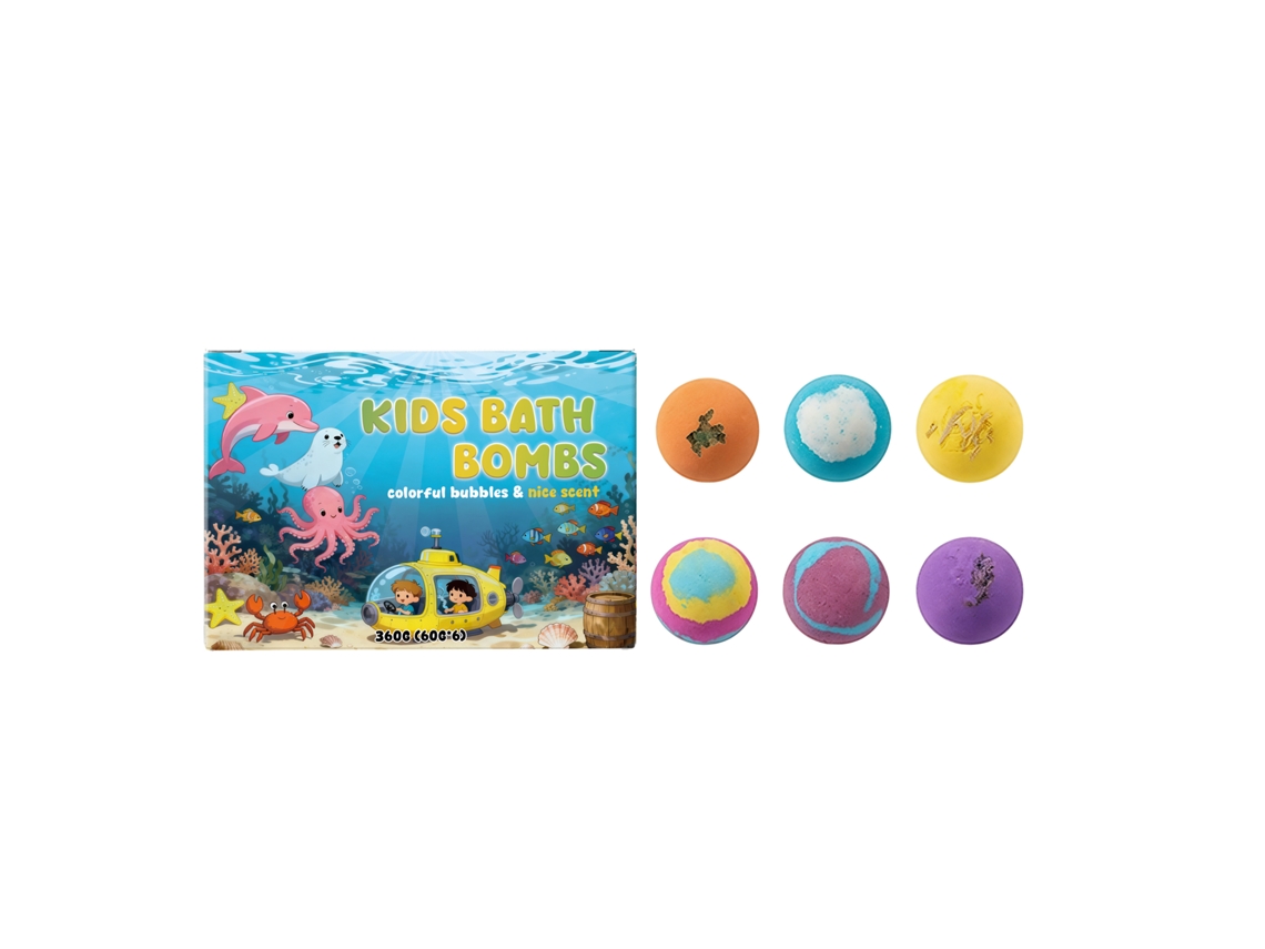 Bombas de Banho Surpresa Amz Fun: Limpeza Suave