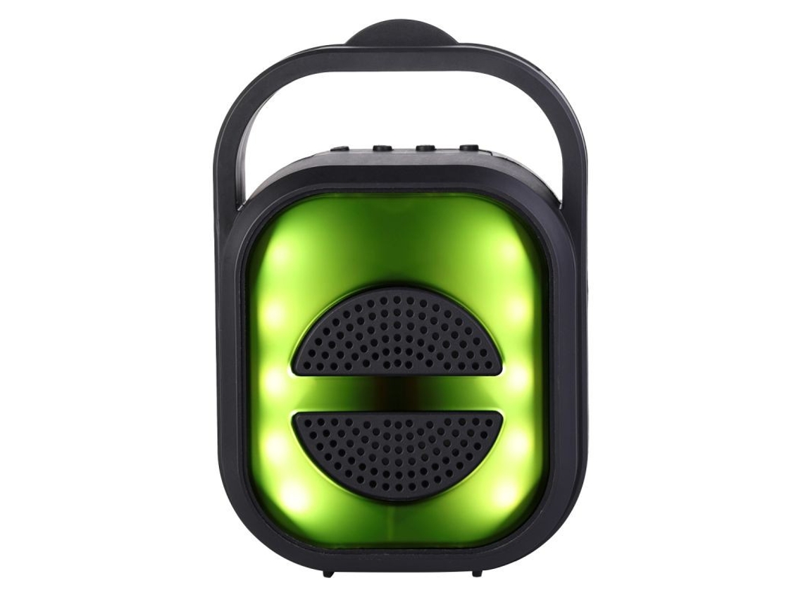 Alto-falante sem fio de 5 W com luzes LED Som potente e atmosfera brilhante um alto-falante de 5 W com luzes LED para desfrutar do som ELECTROTEK