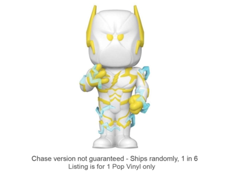 Figura Funko THE FLASH Godspeed Exclusiva EUA Vinyl Soda Chase Envia 1 em 6