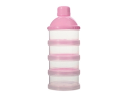 Mali dispenser de Leite em Pó Infantil 4 Camadas Recipiente de Petiscos Pp para Viagem