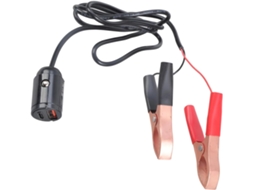 Adaptador De Bateria 12v Para 5v Com Clipe Dispositivos Móveis, Fonte