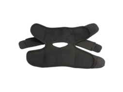 Lurelia Tornozeleira Ajustável Respirável, Elástico, Para Treino, Neoprene, Preto