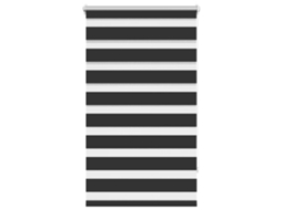 Zebra Blind,zebra Blinds Vidaxl Preto Poliéster (70 X 120 Cm)