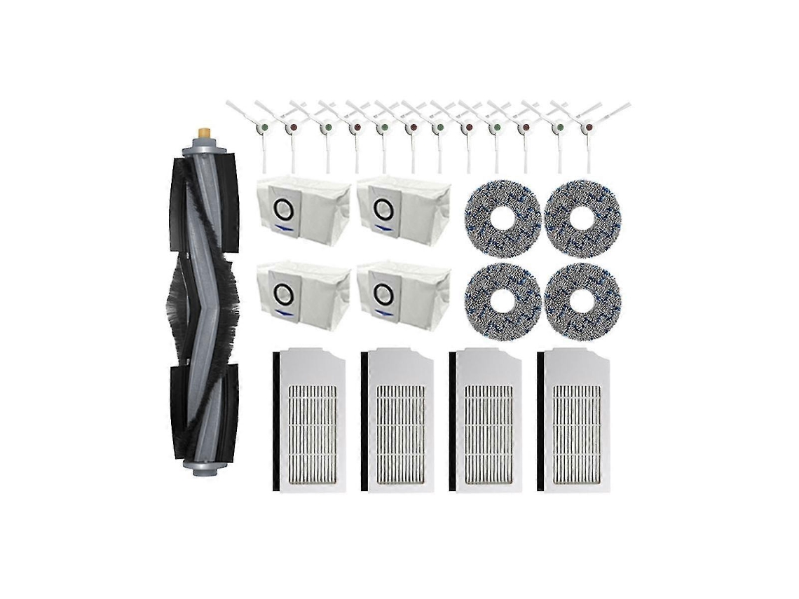 For Deebot T10 Turbo / Omni Robot Vacuum Cleaner Parts Dust Bag Hepa Filter Main Side Brush Mop Pad_glo