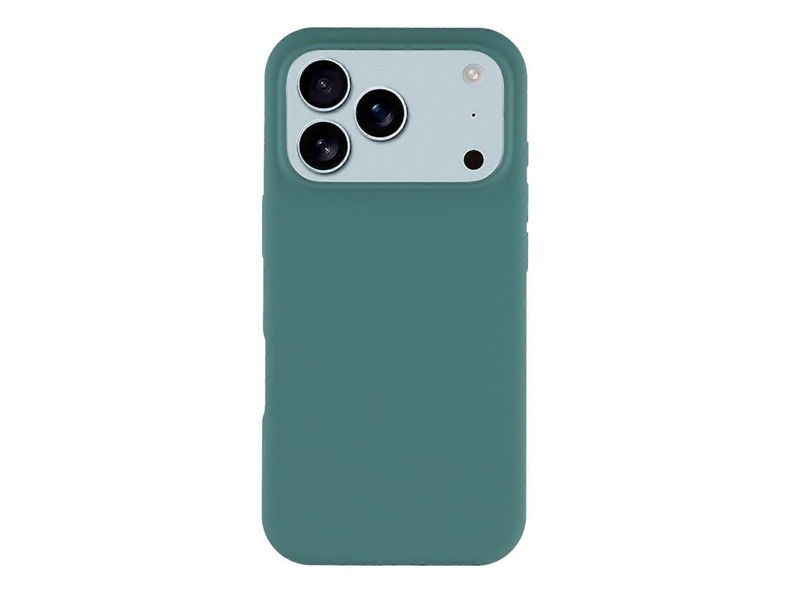 Capa De Silicone Sólida À Prova De Choque Compatível Com Iphone 17 Pro -lingling Escuro G