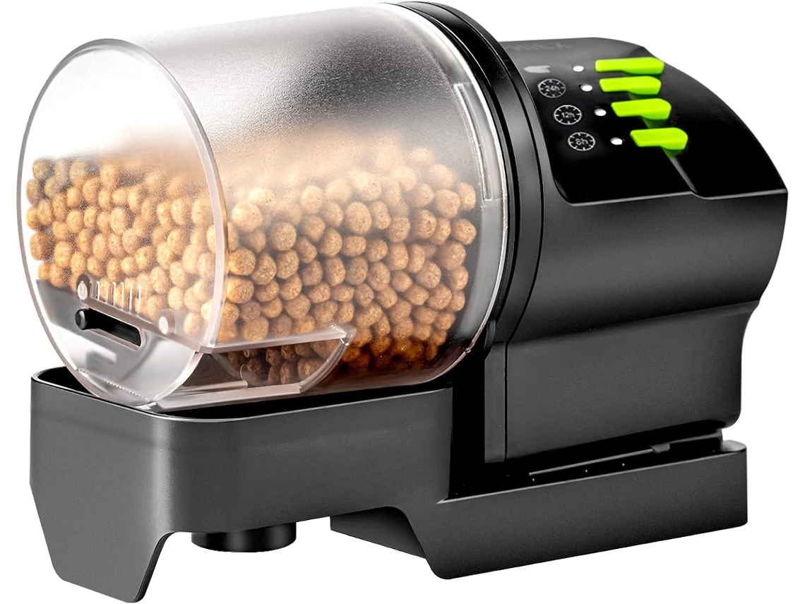 Alimentador De Peixes Alimentação Automática Com Cronometragem Inteligente Cuich