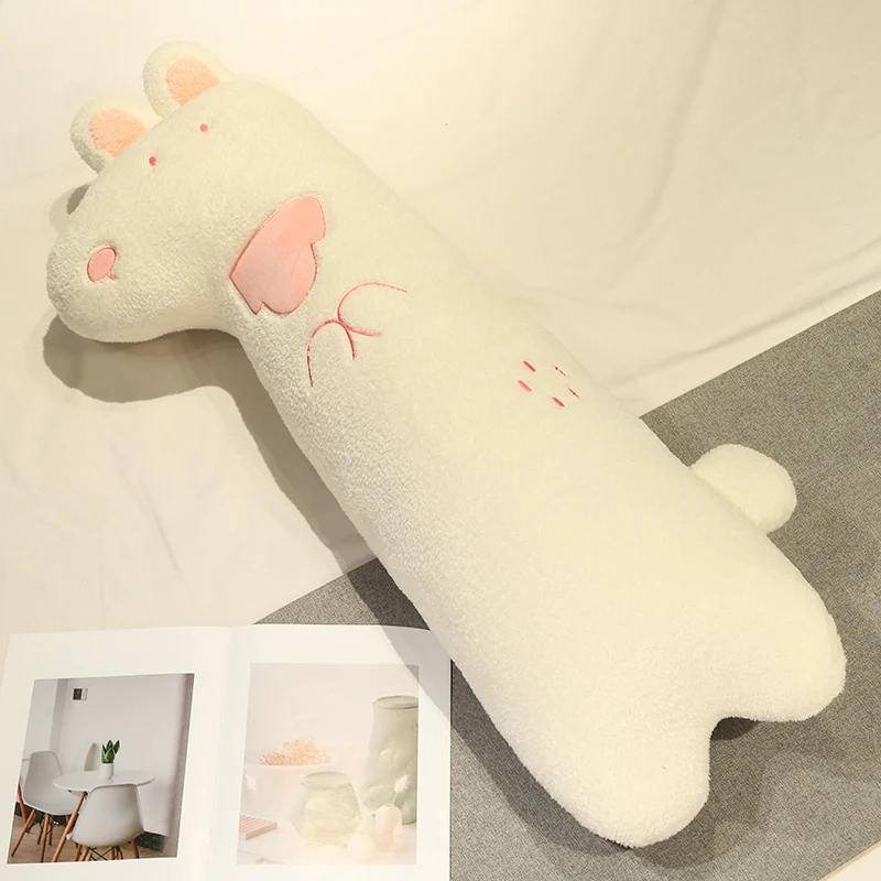 Almofada Decorativa para Adultos/sofá em Formato de Coelho , Almofada Fofa para Animais de Estimação. MDUG (80 Cm)