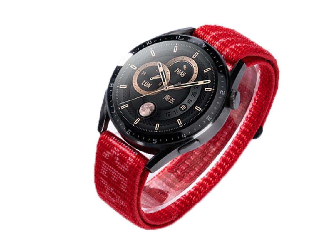 Pulseira De Relógio Esportivo Com Fecho De Velcro Em Nylon.