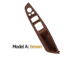 Capa De Painel De Alça De Porta Com Braço Interno Para Bmw Série 5 F10 F11 F18 Rhd Modelo A Marrón