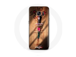 Capa para Samsung galaxy S6 Squid Game Series Anexar soldado