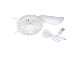 Ventilador Recarregável Laxiscreed, Portátil E Compacto, Com Rotação De 180° Para Uso Em Mesa