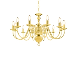 Lustre VIDAXL Gold Metal (80 x 45)