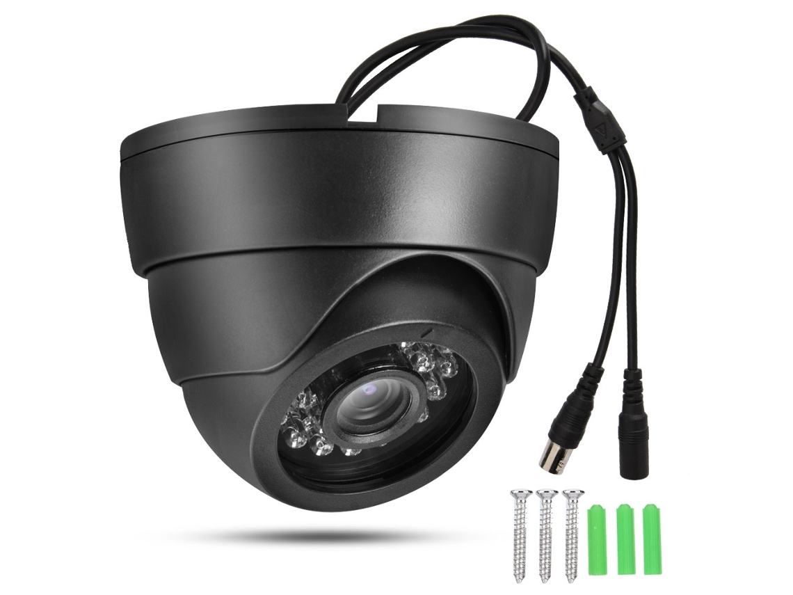 Câmera Ahd De 1 Megapixel, Carcaça De Metal (720p Hd, 24 Leds Ir)