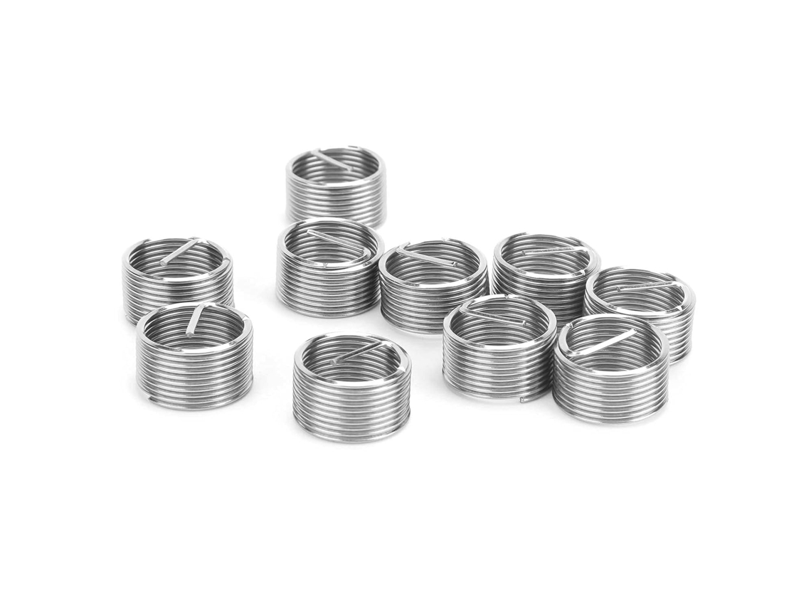 Kit De Reparo Rosca Acuto M18x1.5x1d, 10 Peças, Inserto Roscado Para