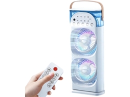 Ventilador De Mesa Usb Com Função Aromatização E Luz Suplementar.