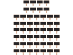 50 alfinetes pequenos para mesas brancas, práticos para quadros de avisos e organização de mesas.