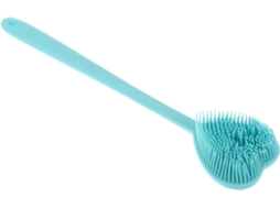 Lurelia Escova De Silicone Para Corpo E Rosto, Silicone Macio, Cabo Longo E Dupla Face, Rotina Spa Leve