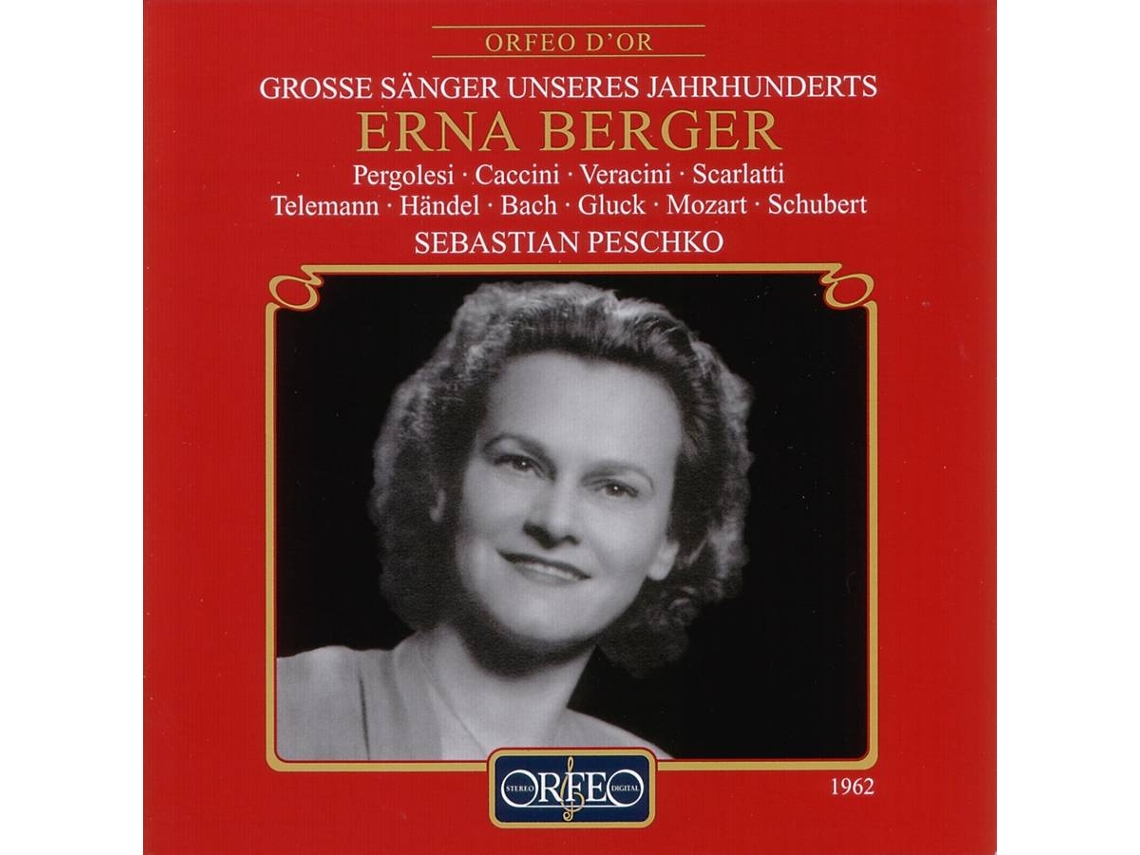 CD Berger/Peschko - Lieder:Amarilli mia bella/Semele/Im Abendrot/+ (1CD)