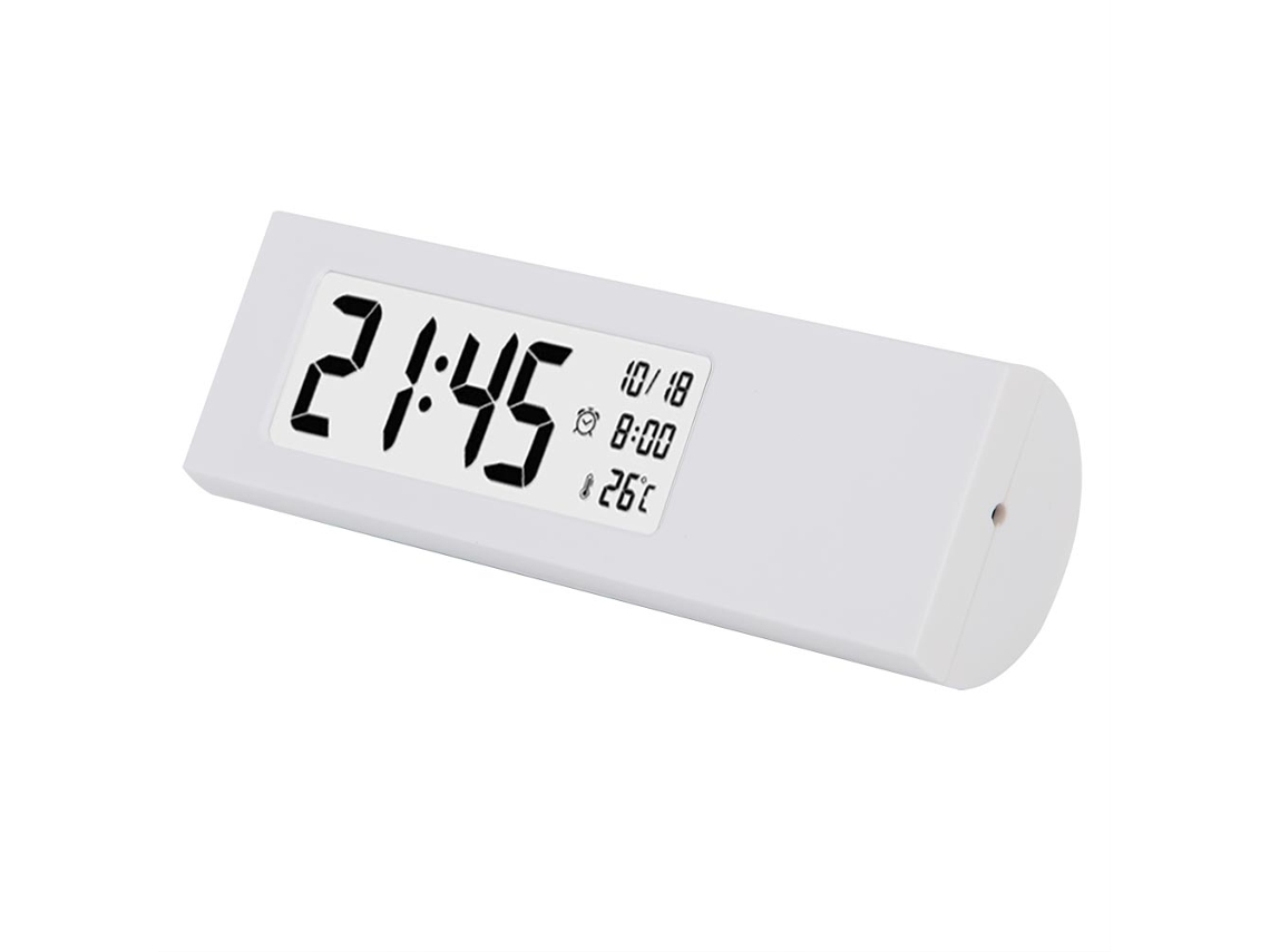 Relógio Eletrônico Eoocoo (mudo, Com Temperatura E Data)