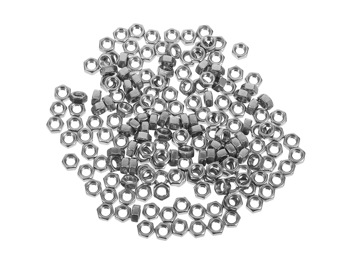 Luxshiny - Conjunto De 180 Porcas Aço Inoxidável Alta Resistência Para
