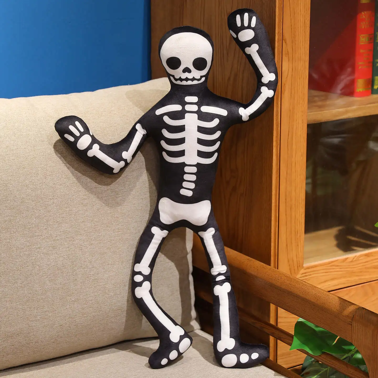 Brinquedo de Pelúcia Criativo de Halloween, Decoração para Casa, Brinquedo Infantil MDUG (estilo 4, 60 Cm)