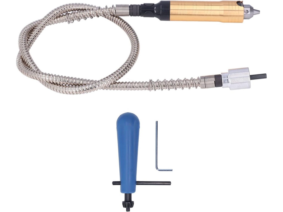 Adaptador De Chave Extensão Eixo Flexível Para Furadeira Elétrica E Esmerilhadeira Rotativa, Feito De Liga Borracha Abs