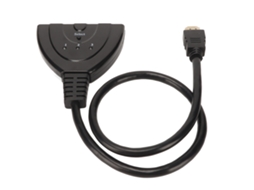 Aetheria comutador Interface Multimídia Hd 3 Portas 3 Entradas 1 Saída 1080p 3d para Hdtv Ps3 Ps4 Dvd