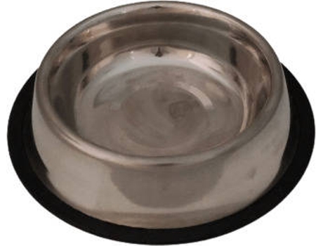 Comedouro para Cães, Gatos  Anti-derrapante 332283 (23 cm - 700 ml - Inox)