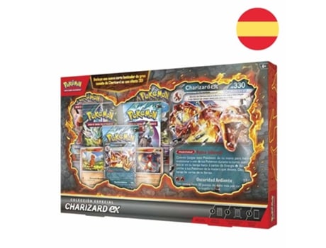 Spanish Pokemon Charizard Blister Set Of Collectible Cards Pokemon Juego De Cartas
