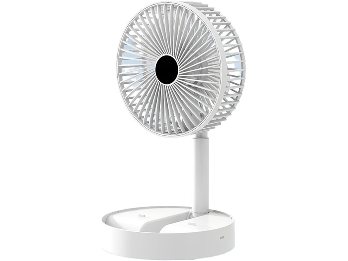 Ventilador De Mesa Silencioso Remixast Com Lanterna Led E Sistema