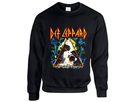 Sweatshirt DEF LEPPARD (M - Preto)