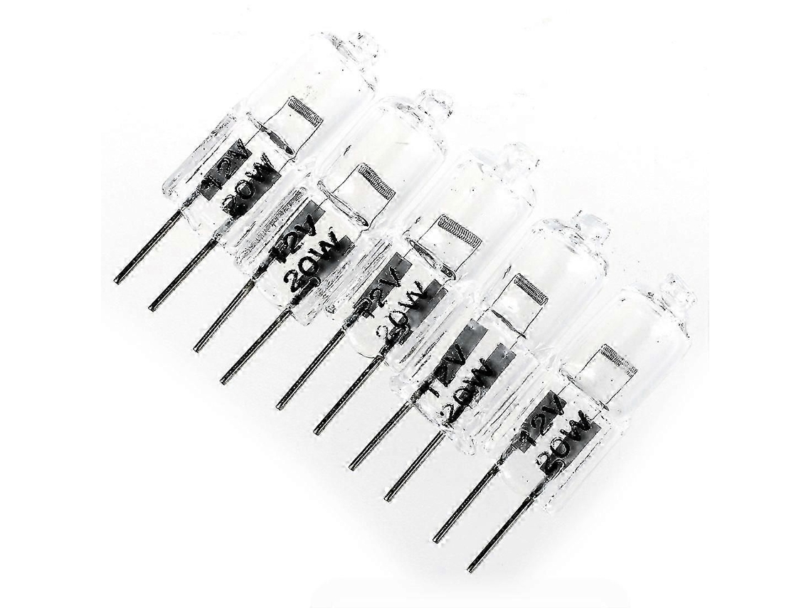 5 Lâmpadas Halógenas G4 20w 12v, Claras