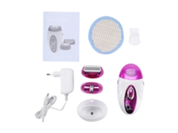 Surker Epilador Elétrico Recarregável 3 Em 1 Para Mulheres Máquina De Remoção De Cabelo