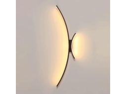 Applique Mural Branca, De Metal, Led, Moderna, Ultra-fina, Linear, 39, 10.2cm, Para Cabeceira