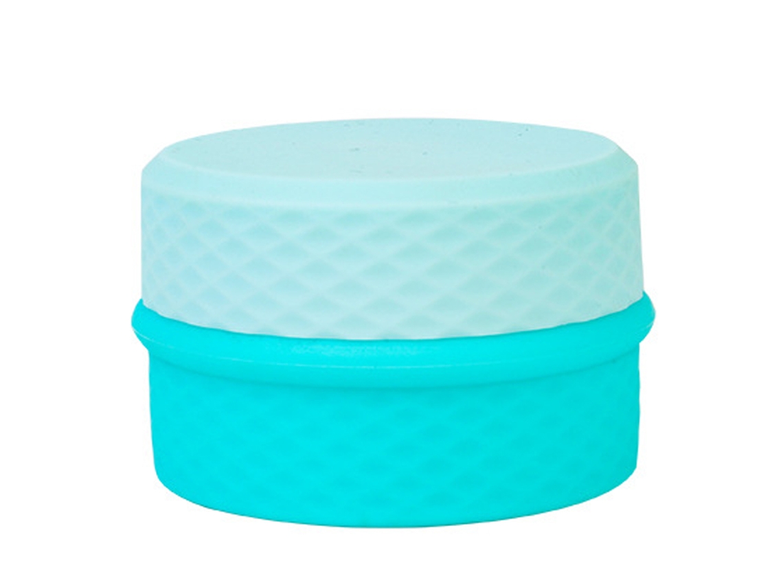Travel Pod Frascos De Silicone Para Viagem Com Estojo, Tampa Com Selagem E Colher Para Cremes, Recipientes Para Viagem