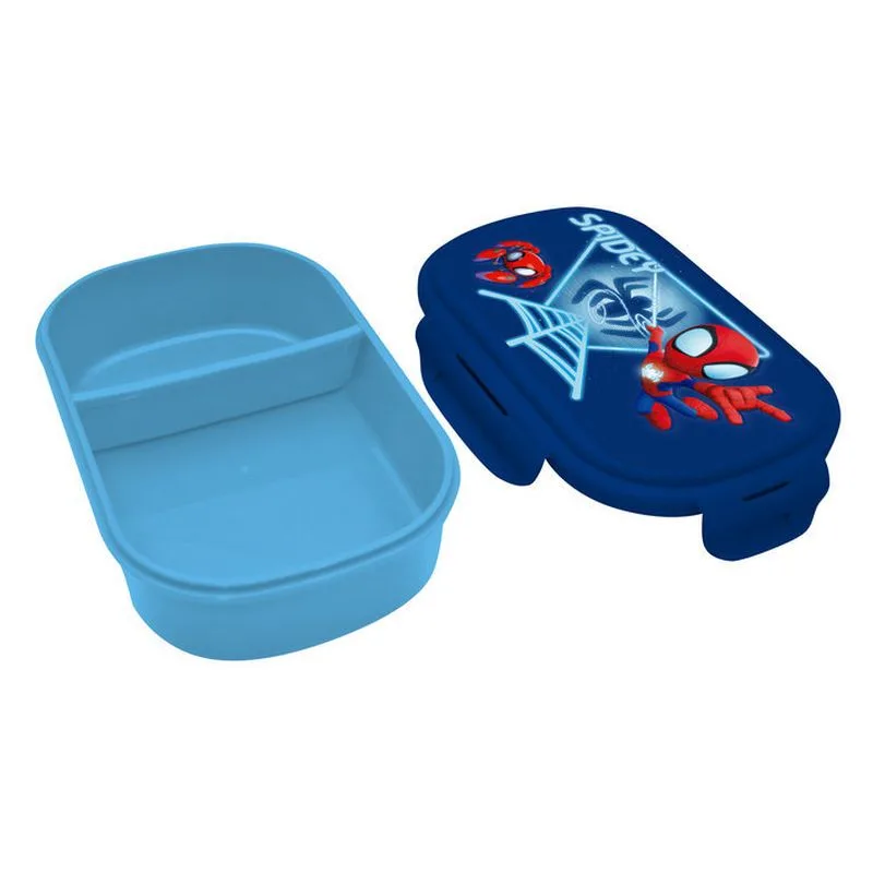 Sandwichera Con Cubierto Spidey Sp50100 Kids Euroswanp25